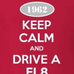 Keep Calm and Drive A 1962 FJ 8 Funny Jeep T Shirt