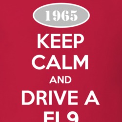 Keep Calm and Drive A 1965 FJ 9 Funny Jeep T Shirt
