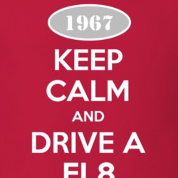 Keep Calm and Drive A 1967 FJ 8 Funny Jeep T Shirt