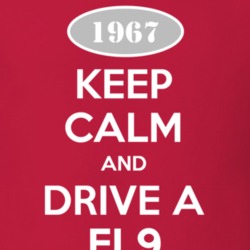 Keep Calm and Drive A 1967 FJ 9 Funny Jeep T Shirt