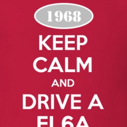 Keep Calm and Drive A 1968 FJ 6A Funny Jeep T Shirt