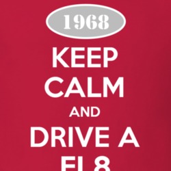 Keep Calm and Drive A 1968 FJ 8 Funny Jeep T Shirt