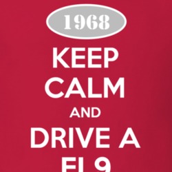 Keep Calm and Drive A 1968 FJ 9 Funny Jeep T Shirt