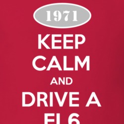 Keep Calm and Drive A 1971 FJ 6 Funny Jeep T Shirt
