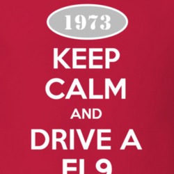 Keep Calm and Drive A 1973 FJ 9 Funny Jeep T Shirt