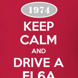 Keep Calm and Drive A 1974 FJ 6A Funny Jeep T Shirt