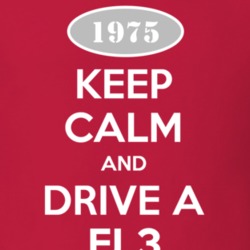 Keep Calm and Drive A 1975 FJ 3 Funny Jeep T Shirt
