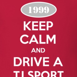 Keep Calm and Drive A 1999 TJ Sport Funny Jeep T Shirt