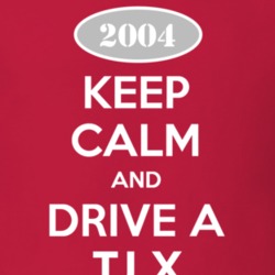 Keep Calm and Drive A 2004 TJ X Funny Jeep T Shirt