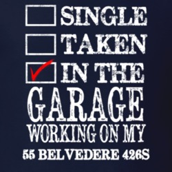 Single Taken In The Garage Working On My 1955 PLYMOUTH BELVEDERE 426S 
