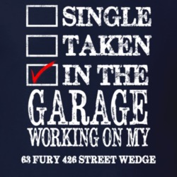 Single Taken In The Garage Working On My 1963 PLYMOUTH FURY Muscle Car