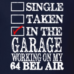 Single Taken In The Garage Working On My 1964 CHEVY BEL AIR Muscle Car
