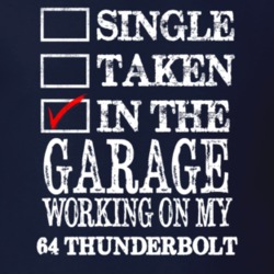 Single Taken In The Garage Working On My 1964  FAIRLANE THUNDERBOLT Mu