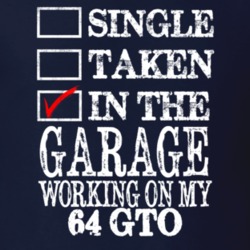 Single Taken In The Garage Working On My 1964 PONTIAC GTO Muscle Car T