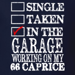 Single Taken In The Garage Working On My 1966 CHEVY CAPRICE Muscle Car