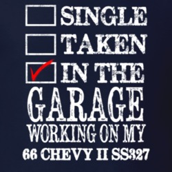 Single Taken In The Garage Working On My 1966 CHEVY II SS327 Muscle Ca