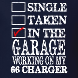 Single Taken In The Garage Working On My 1966 DODGE CHARGER Muscle Car