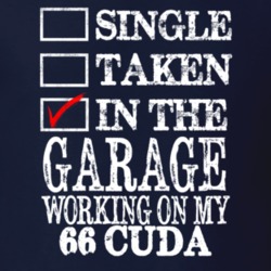 Single Taken In The Garage Working On My 1966 PLYMOUTH BARRACUDA Muscl