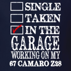 Single Taken In The Garage Working On My 1967 CHEVY CAMARO Z28 Muscle 