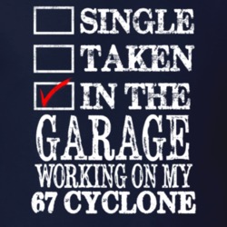 Single Taken In The Garage Working On My 1967 MERCURY CYCLONE Muscle C