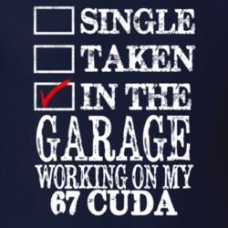 Single Taken In The Garage Working On My 1967 PLYMOUTH BARRACUDA Muscl