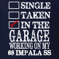 Single Taken In The Garage Working On My 1968 CHEVY IMPALA SS Muscle C