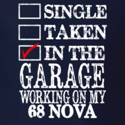 Single Taken In The Garage Working On My 1968 CHEVY NOVA Muscle Car T 