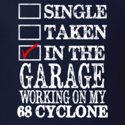 Single Taken In The Garage Working On My 1968 MERCURY CYCLONE Muscle C