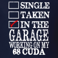 Single Taken In The Garage Working On My 1968 PLYMOUTH BARRACUDA Muscl