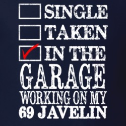 Single Taken In The Garage Working On My 1969 AMC JAVELIN Muscle Car T
