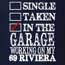 Single Taken In The Garage Working On My 1969 BUICK RIVIERA Muscle Car