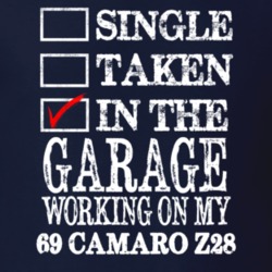 Single Taken In The Garage Working On My 1969 CHEVY CAMARO Z28 Muscle 