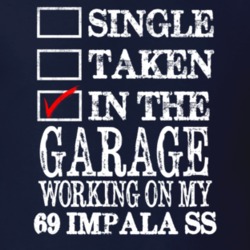 Single Taken In The Garage Working On My 1969 CHEVY IMPALA SS Muscle C