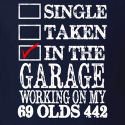 Single Taken In The Garage Working On My 1969 OLDSMOBILE 442 Muscle Ca