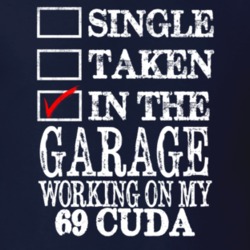 Single Taken In The Garage Working On My 1969 PLYMOUTH BARRACUDA Muscl