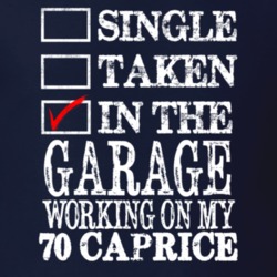 Single Taken In The Garage Working On My 1970 CHEVY CAPRICE Muscle Car