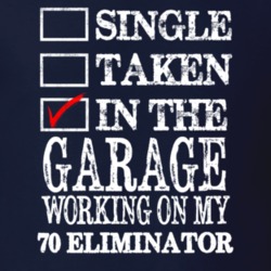 Single Taken In The Garage Working On My 1970 MERCURY COUGAR ELIMINATO
