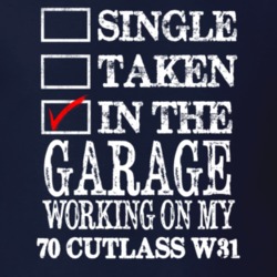 Single Taken In The Garage Working On My 1970 OLDSMOBILE CUTLASS W31 M