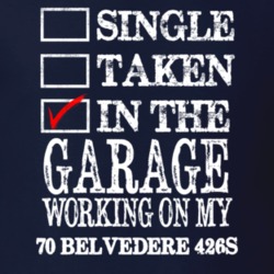 Single Taken In The Garage Working On My 1970 PLYMOUTH BELVEDERE 426S 