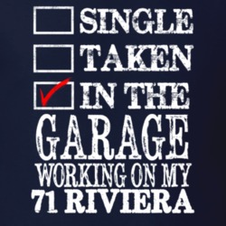 Single Taken In The Garage Working On My 1971 BUICK RIVIERA Muscle Car