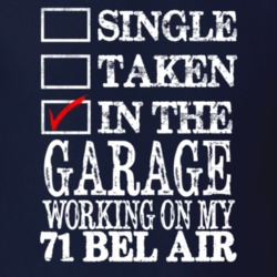 Single Taken In The Garage Working On My 1971 CHEVY BEL AIR Muscle Car