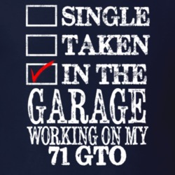 Single Taken In The Garage Working On My 1971 PONTIAC GTO Muscle Car T