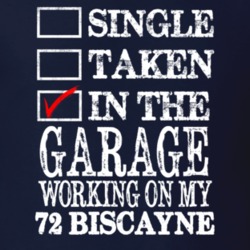 Single Taken In The Garage Working On My 1972 CHEVY BISCAYNE Muscle Ca
