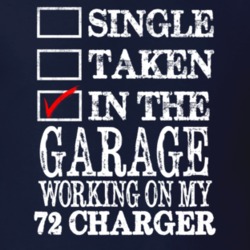 Single Taken In The Garage Working On My 1972 DODGE CHARGER Muscle Car