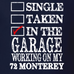 Single Taken In The Garage Working On My 1972 MERCURY MONTEREY Muscle 