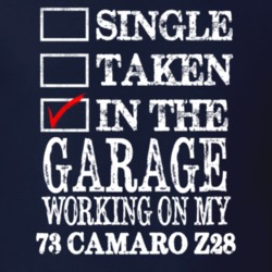 Single Taken In The Garage Working On My 1973 CHEVY CAMARO Z28 Muscle 