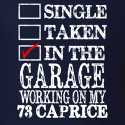 Single Taken In The Garage Working On My 1973 CHEVY CAPRICE Muscle Car