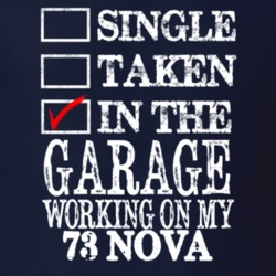 Single Taken In The Garage Working On My 1973 CHEVY NOVA Muscle Car T 