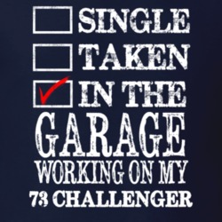 Single Taken In The Garage Working On My 1973 DODGE CHALLENGER Muscle 