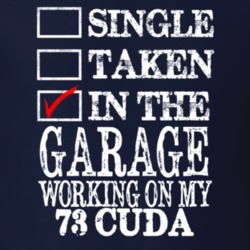 Single Taken In The Garage Working On My 1973 PLYMOUTH BARRACUDA Muscl